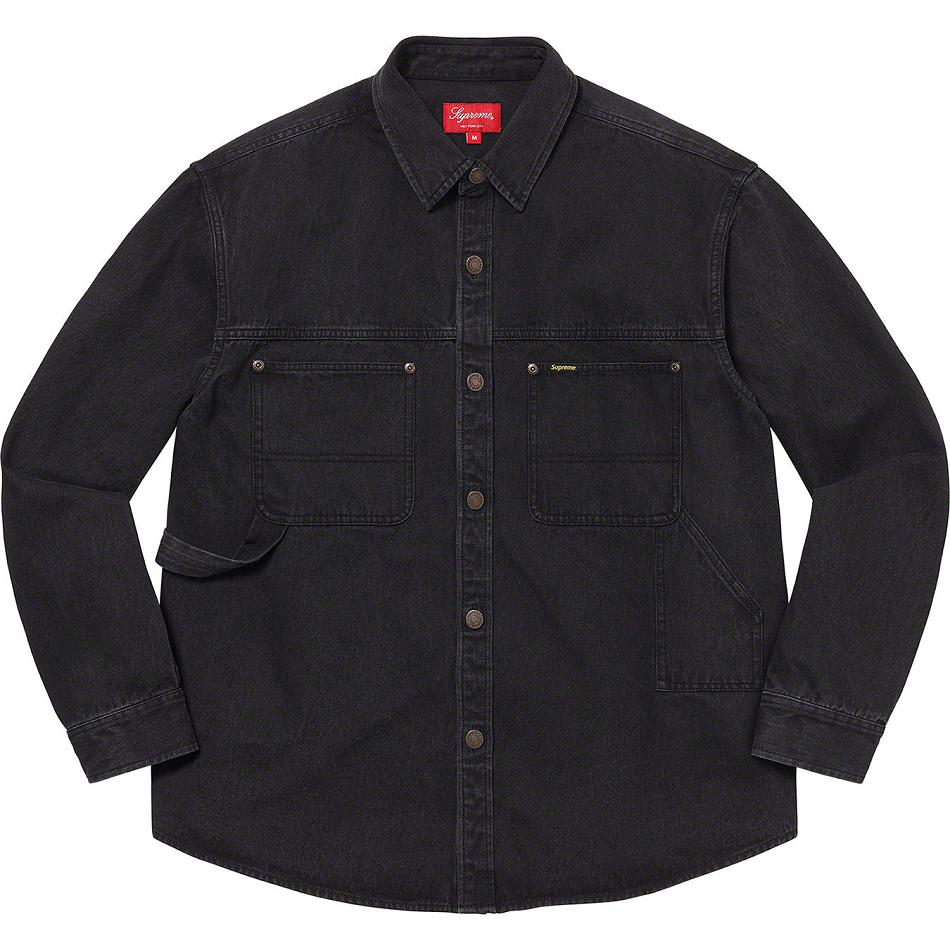 Black Supreme Denim Painter Shirts | Supreme 239LH